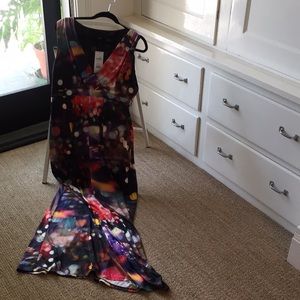 Wallis.co.uk photo patterned sleeveless dress